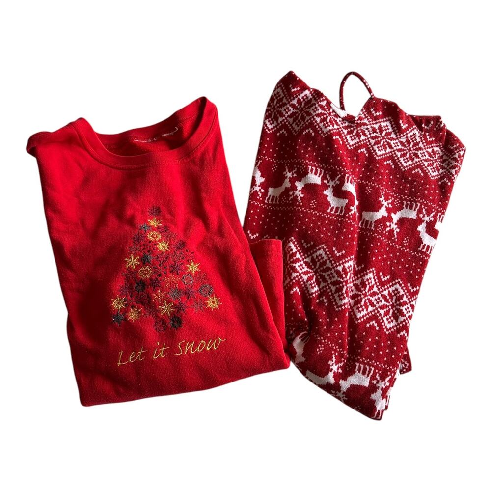 Womens Sweaters Bundle Size Medium Holiday Pull Over Hoodie Christmas Tree Cozy